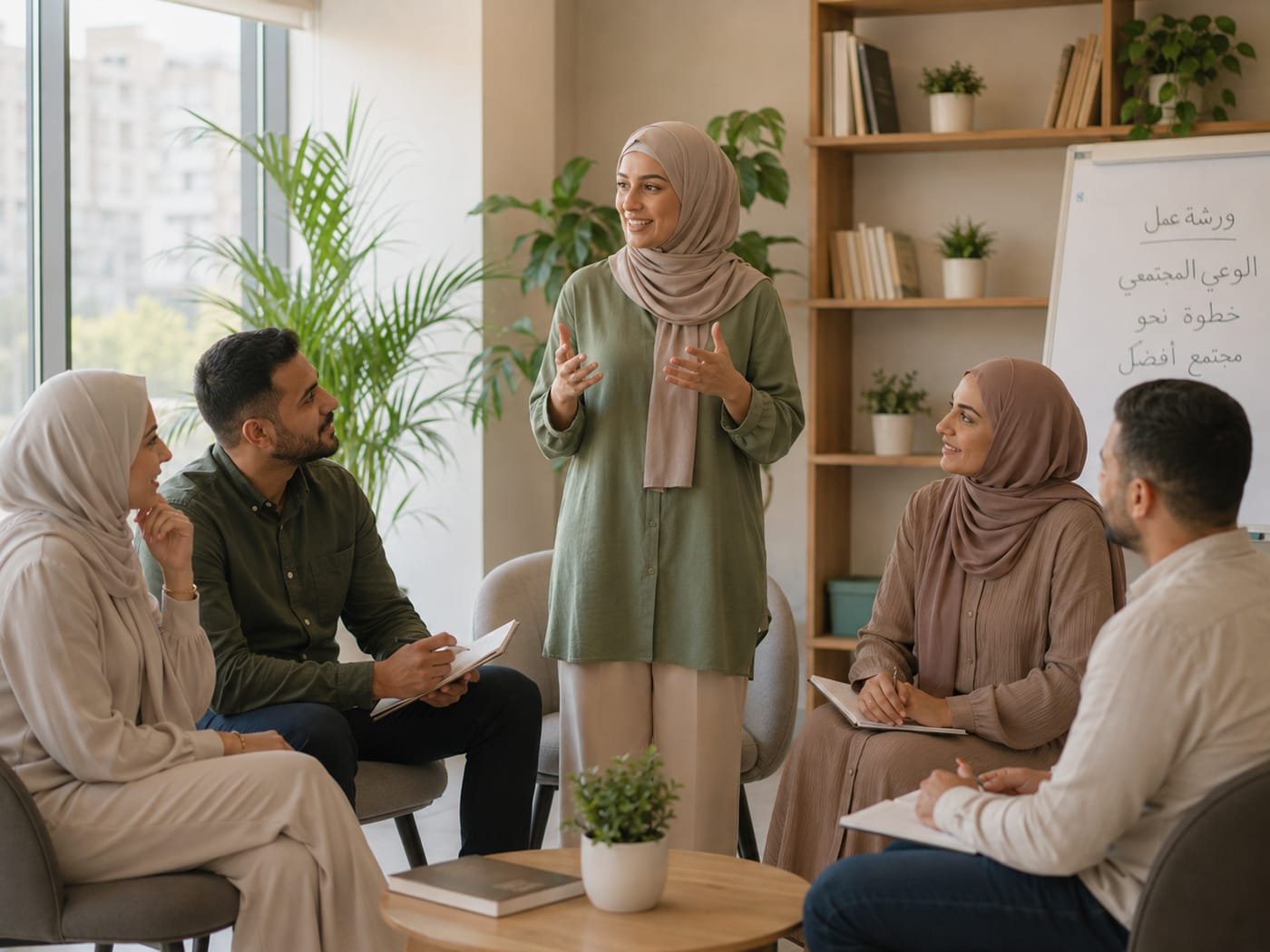 برنامج توعوي وتنموي لمجموعة من المستفيدين